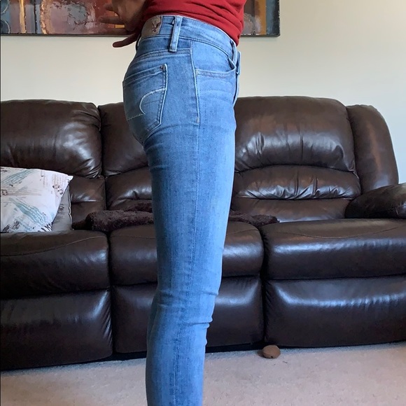 Old American eagle mid rise jeans - Picture 3 of 4